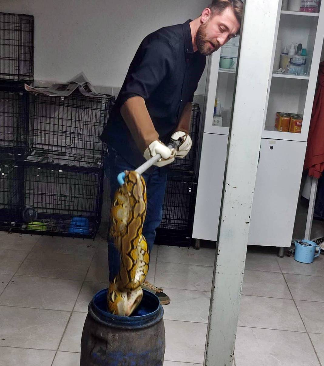 Otobüsle taşınan varilden çıkan şoke etti! Polisin gözleri fal taşı gibi açıldı 2